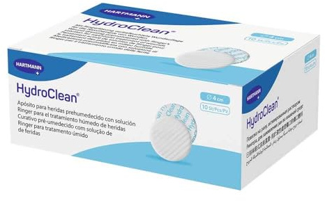 HYDROCLEAN Kompressen 4 cm rund steril 10 St