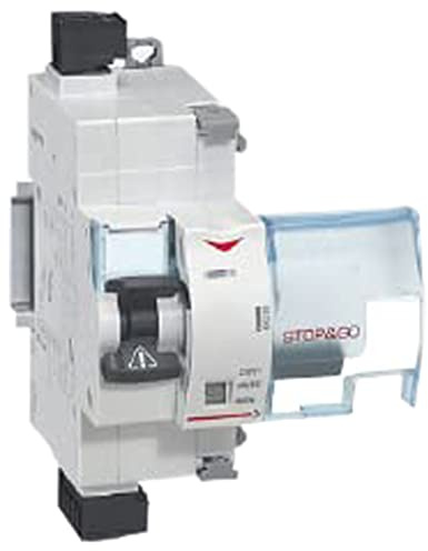 LEGRAND Réarmement automatique STOP&GO avec différentiel intégré de 40 A, blanc, 406288EC