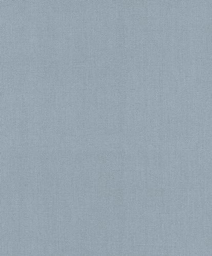 Rasch tapeter 633658 – unik tapet av fleece i blått från kollektionen Color your life – 10,05 m x 0,53 m (L x B):