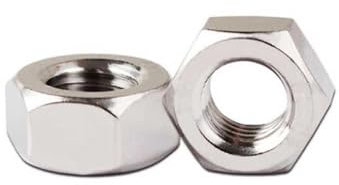 Sechskantmuttern, 2 Stück M16-2,0 Kohlenstoffstahl der Güteklasse 8,8, vernickelt. Sechskantmutter, Sicherungsmutter(M16 2.0(2pcs))