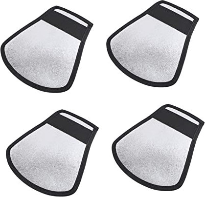 OSALADI 4pcs Professional Camera Flash Reflector Light Diffuser Reflector Stand for Photography Reflects Light for Photos for Outdoor Portraits