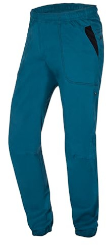 Ocun Men's Jaws Climbing Pants | Breathable Rock Climbing and Bouldering Gear, Blue Legion, Large