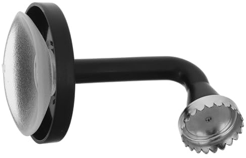 Healeved Portasapone Magnetico Con Ventosa Supporto Per Sapone Senza Forature Design Chic e Moderno Per Bagno Facile Installazione e Di Drenaggio Efficientenero