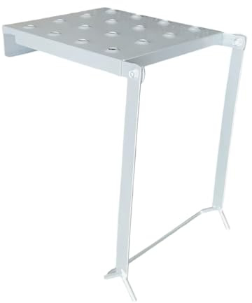 Eoixuqba Niveleur d'échelle pour Escaliers | Outil de Jardin Pliable Anti-Dérapant Réglable - Plateformes De Travail Ajustables,pour Jardin Extérieur Cour Ferme Patio Réparation Maison Meuble Plafond