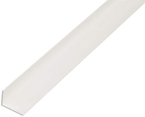 Alberts 499211 Winkelprofil | Kunststoff, weiß | 1000 x 25 x 15 mm | 22er Set