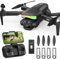 Drone avec caméra 1080P pour enfants,90°Adjust Lens AIdrone FPV,Moteur brushless Drones avec transmission WiFi 5GHz,3D Flip,Headless Mode,Drones Longue durée de vol