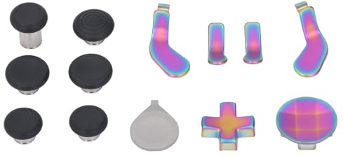 Sxhlseller Ensemble de Manettes de Contrôleur pour Series 2, à Personnaliser avec des Poignées, des D-Pads et des Ensembles de Palettes, Accessoires de Contrôleur de Palette en (Multi