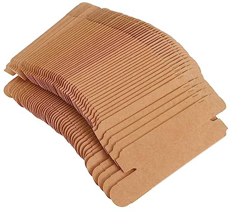 STOBOK 50 Stück Schachteln Verpackungsbox für Lippenbalsam kraftpapier box geschenkebox Make-up-Lipgloss Kraftboxen für DIY Lippenstiftschachteln aus Papier Lippenstiftbehälter aus Papier