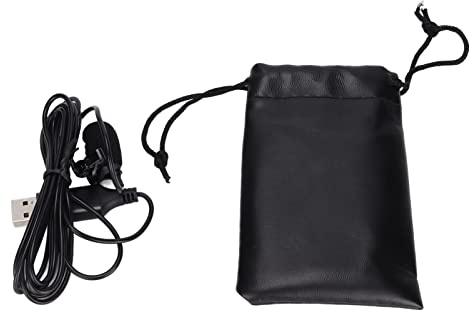 SparkFeng Microphone de Revers Filaire à Clip Portable, Mini Micro-Cravate avec Interface USB pour Smartphones et caméras, Micro omnidirectionnel à réduction de Bruit pour Vlogs et