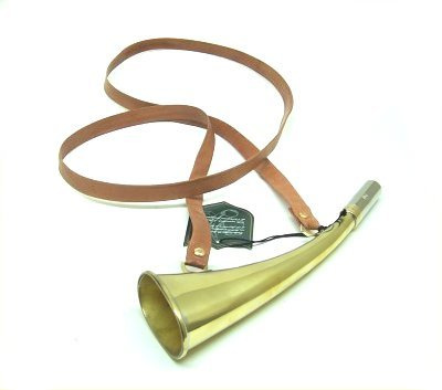 Corno ottone da battuta cm 22 Elless