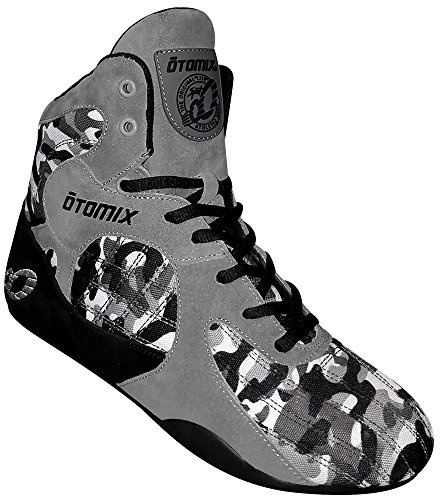 Otomix Men's Stingray Escape Bodybuilding Lifting MMA & Wrestling Shoes Grey/Camo 11