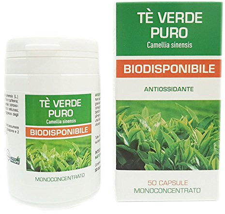 Naturpharma Te Verde Puro Biodisponibile 50 Capsule