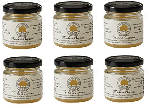 Azienda Agricola Prunotto Mariangela - Miele di Agrumi g. 100 - 6 Confezioni da 100 g (6x100g)