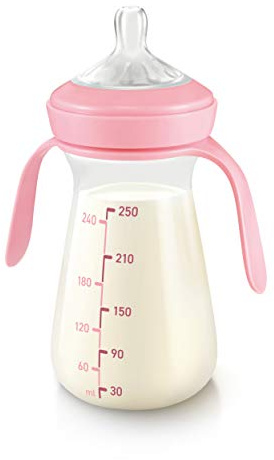 Tescoma 667612 Papu Papi Biberon, 250 ml, Rosa
