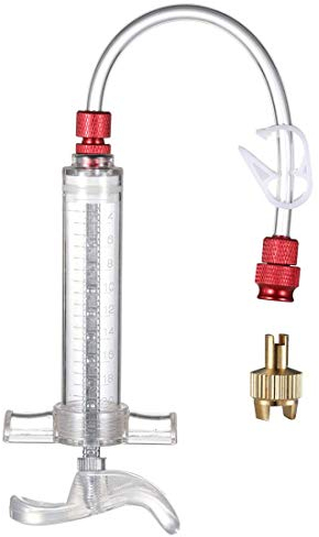 Dymoece Bicycle Tubeless Tire Sealant Injector Syringe and Presta Valve Core Removal Tool Set for Stans No Tubes sealant