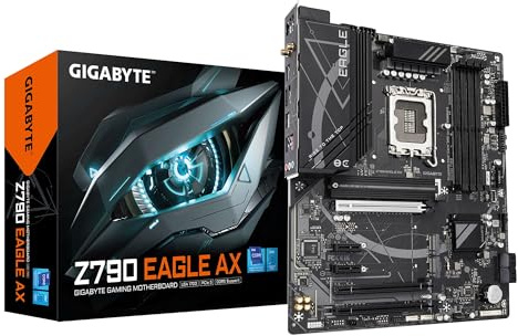 GIGABYTE Ultra Durable Z790 Eagle AX Gaming Desktop Motherboard - Chipset Intel Z790 - Presa LGA-1700 - ATX