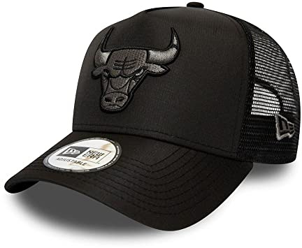 New Era Chicago Bulls A Frame Adjustable Trucker Cap Trucker Bob