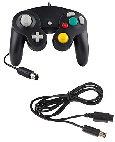 DARLINGTON & Sohns - Cavo prolunga per controller Nintendo Game Cube, colore nero