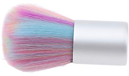 Milageto Art Brush/Bunter Neck Duster Brush Friseure Salon Stylist Frisur - Regenbogen