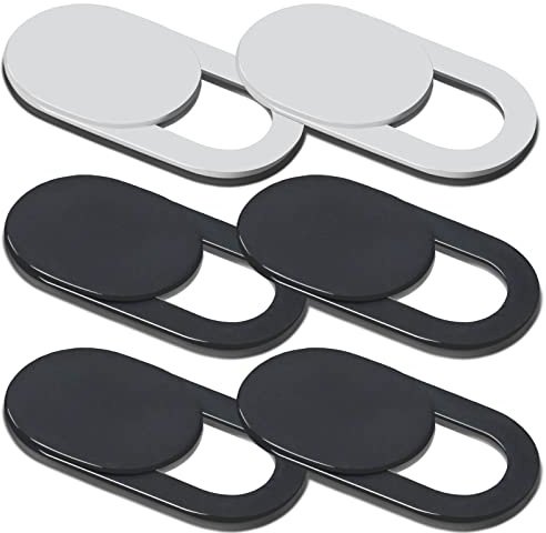 NEPAK Lot de 6 caches pour webcam, protection de votre vie privée et de votre sécurité