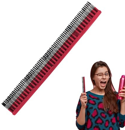 Peigne à cheveux pour coiffer, peigne à cheveux bouclés | Peigne à cheveux démêlant à 3 rangées,Peigne à cheveux démêlant portable, peigne de coiffure pour démêler, définir et séparer les