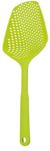 Cucchiaio da cucina multifunzionale Sunicon, cucchiaio a fessura multifunzionale integrato in plastica PP, paletta per schiumarola per utensili da cucina per tutti gli usi