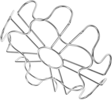 CONGARTENO Dampfgarer-ständer Aus Edelstahl Für Eier Mit Mehreren Löchern Hitzebeständig Leicht Zu Reinigen Praktisch Für Küche Und Kochtopf