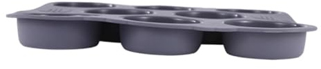 KICHOUSE Molde de Silicona para Hamburguesa Antiadherente Reutilizable Herramienta de Hornear para Pan Diseño Multi Cavidad para Uso Casa y Panaderías