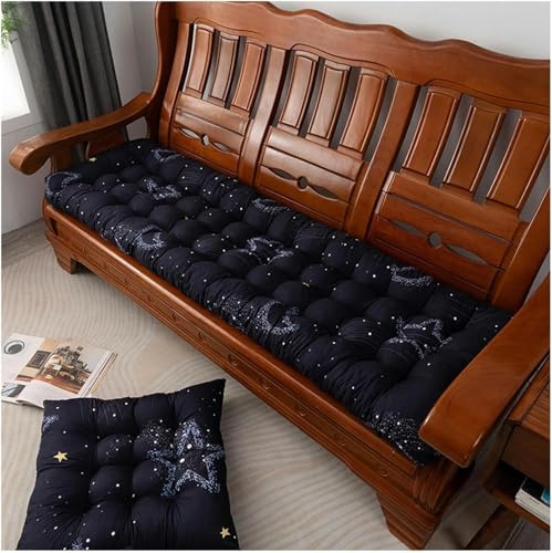 Cojín de asiento para banco de exterior, para alféizar de ventana, silla, columpio de porche, resistente a la intemperie, cojín para muebles de patio para banco de jardín