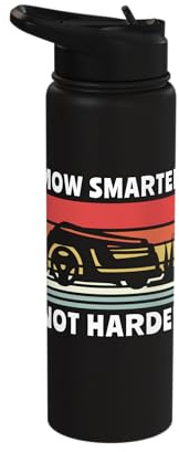 Mow Grass Garden Mowing Robot Automatic Lawn Mower Stainless Steel Insulated Water Bottle