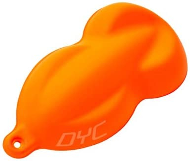 KandyDip Effektpigment NEON ORANGE Flourescent FLUORESZIEREND Farbpulver Pigment für Epoxidharz Autolack Sprühfolie Pigmente Aquarell Seife Powder (5 Gramm)