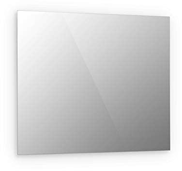 Klarstein Marvel Mirror Riscaldamento a infrarossi, Radiatore elettrico, Superficie a specchio, 60 x 70 cm, 360 watt, Installazione a parete, Spegnimento automatico, Vetro temperato, rettangolare
