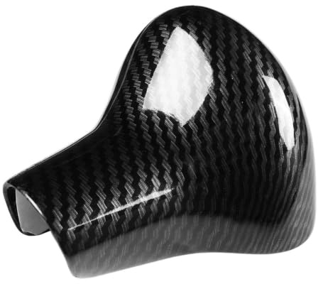 Yctze Schaltknauf Carbon Style, S6 S7 A6L | Automatik Knopfabdeckung ABS, Anti-Rutsch, A4L