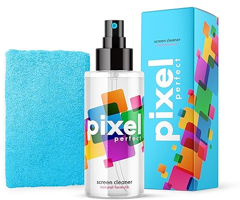 Pixel Natural Screen Cleaner Spray for TV, Laptops, Computers, Monitors, Phones Cleaning Kit (120ml - 4.2oz)