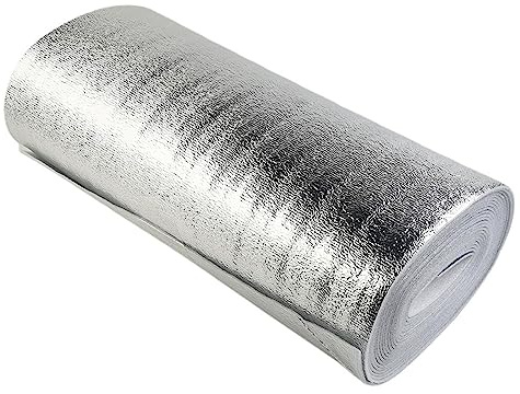 Generic Insulation Radiator Foil Express Shockproof Windows Walls Winter Decoration Barrier Roofing Ceilings Bento Bags Film, 50cmx5M