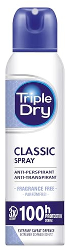 Triple Dry Classic Anti-Perspirant Spray 150ml Unisex