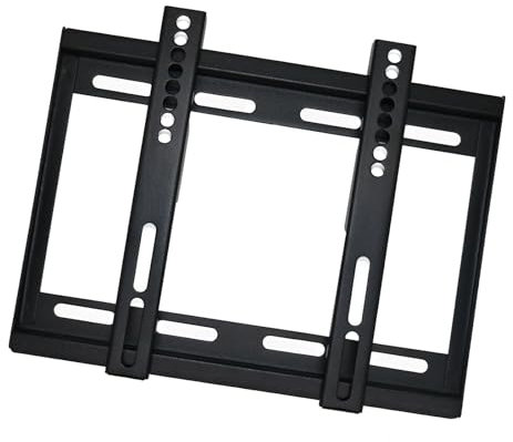 Soporte de pared universal para televisores de pared HDTV de 14 a 43 pulgadas, soporte fijo para televisores LED LCD, carga de 45 kg