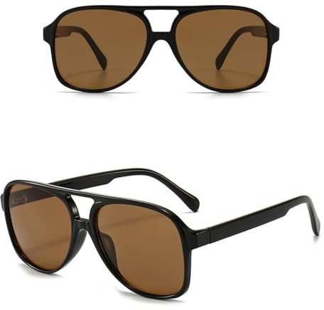 GGYTMQL Retro polarisierte Sonnenbrille Männer und Frauen Sonnenbrillen