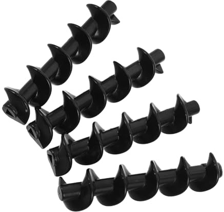 ULTECHNOVO 4pcs Plastic Spiral Feed Shaft Replacement for Chocolate Fountain Machines with Versatile Compatibility and Easy Installation, for Home Parties and Events