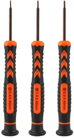 Triwing - Destornillador Tripoint Y000 Y000 de 0,6 mm, 1,5 mm, 2,0 mm, compatible con iPhone Nintendo Switch, Samsung Gear S3 S4