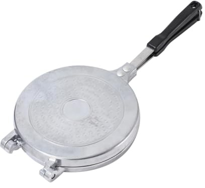 HERCHR Pancake con riscaldamento rapido, padella antiaderente a doppia faccia per pancake, teglia per panini, facile da pulire, in lega di alluminio per la colazione in domestica (Stile 1)