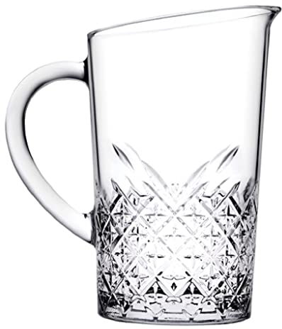 Pasabahce Timeless-Jarra de Cristal, Transparente, 1,44 l, 1440 milliliters, Vidrio