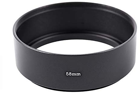 Ntcpefy Pare-soleil Bahmen standard en métal pour objectif 58 mm