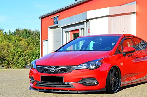 ProTuning Performance Seitenschweller Addons / Klingen / Diffusoren / Ladekantenschutz mit Flügel für Opel Astra K 5 Türer / Sports Tourer 19-21