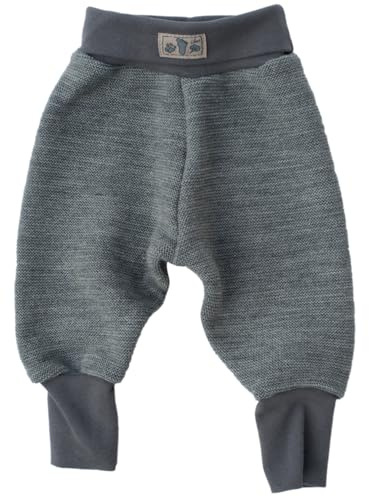 Lilano, Merino Strickhose mit Nabelbund, 100% Wolle (kbT)