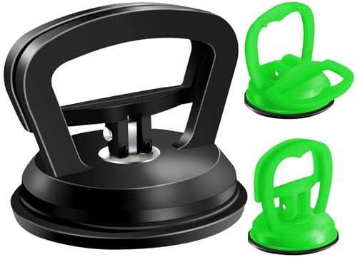 lomdung 3 Pezzi Ammaccature per Auto, Ventosa per Carrozzeria Auto, Ventose per Vetro, Mini Ventosa per Piastrelle, Ventosa Carrozzeria, per Riparazione Auto, Vetri, Schermi, Piastrelle