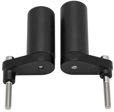 VAHAKKRMVM Motorrad-Sturzschutz Für Y&amaha YZF1000 YZF 1000 YZFR1 YZF-R1 R1 2007-2008 Motorradteile Rahmenschutz Sturzpad Motorschutz Sturzschutz(Schwarz)