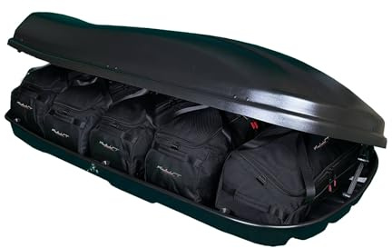 KJUST Taschen Set 5stk kompatibel mit Dachbox FARAD MARLIN N7