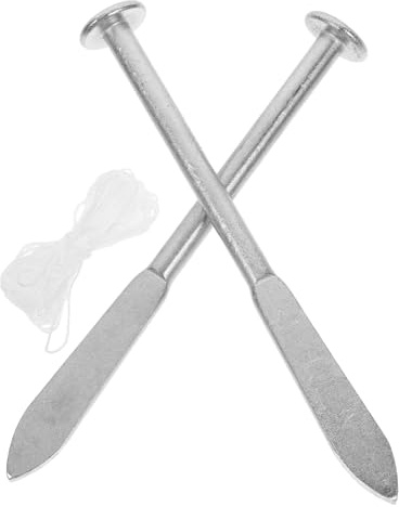 Lurrose Herramienta de Nivelación para Albañilería Resistente Clavos para Alineación Precisa Accesorio de Fijación para Colocación de para Profesionales y Bricolaje