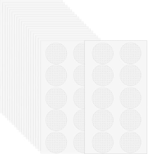 JYNXOR 600 Piezas Parches Para Lóbulo De Oreja, Parches de Soporte para Pendientes Impermeable, Pendientes Postes de Soporte Lóbulo Oreja Calcomanías para Los Oídos, para Aretes de Uso Prolongado